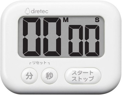 dretec Timer for Study, Kitchen, Large Screen, Magnetic, Digital, Bubble