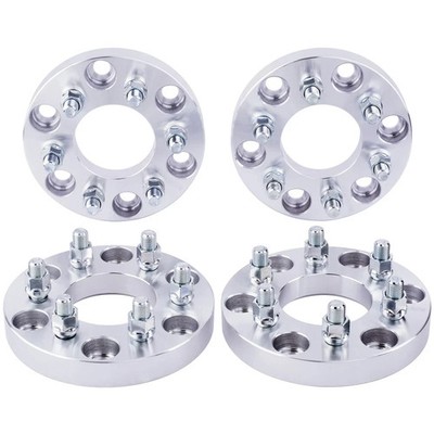 DCVAMOUS 4PC 6x135 to 6x5.5 Wheel Adapters 1 Inch with 14x2 Studs Compatible ...
