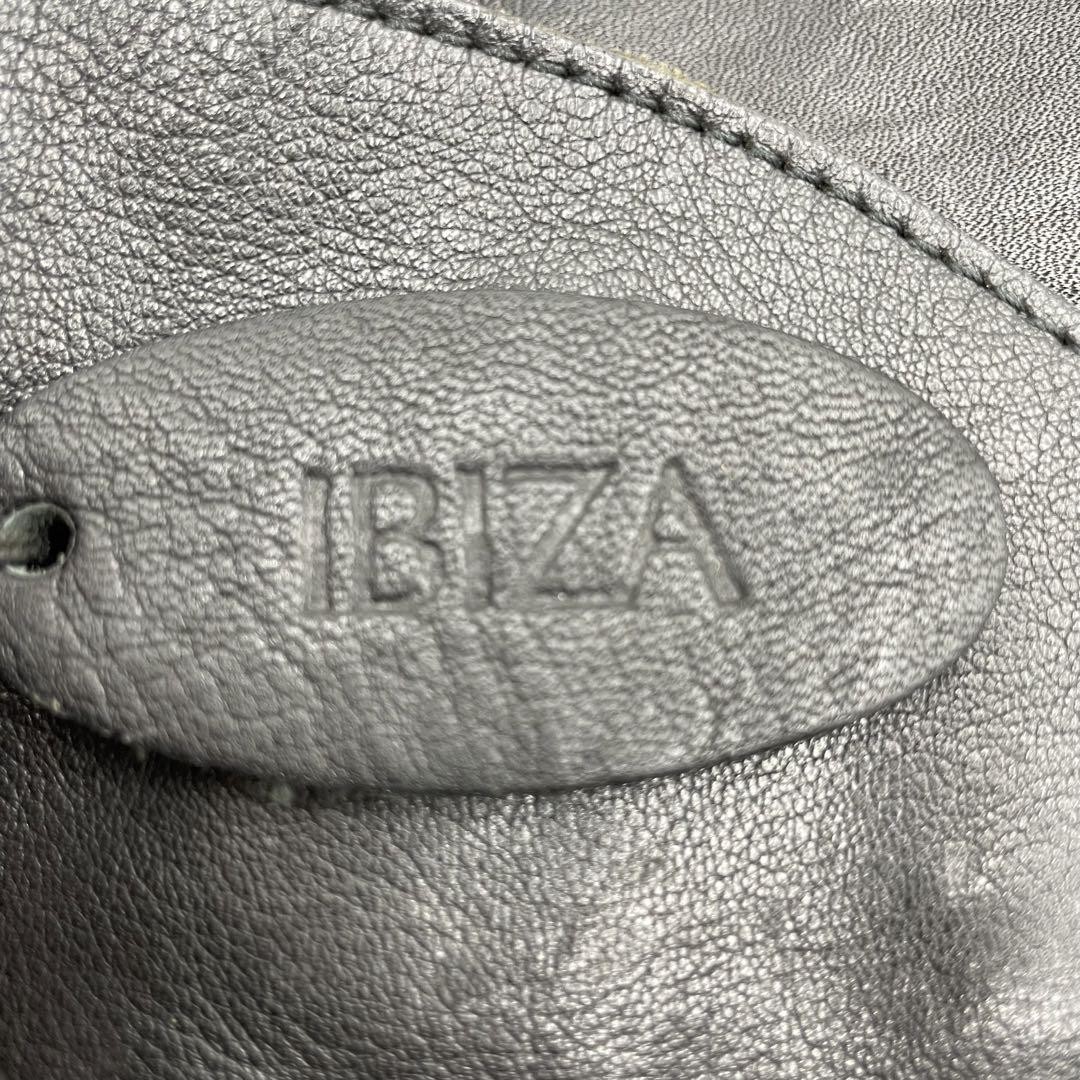 Ibiza Backpack, Leather, Patchwork, Black, Black - image 8