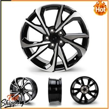18x8 Wheel Aluminum Alloy For 2017-2021 Honda Civic Replacement Rim Black 18x8 Wheel Aluminum Alloy For 2017-2021 Honda Civic Replacement Rim Black
