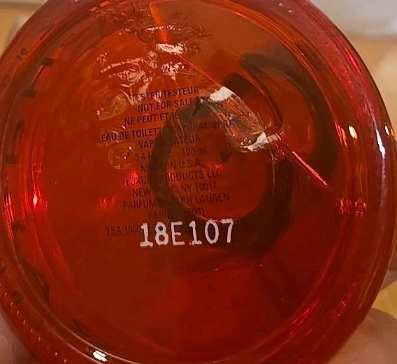 RALPH WILD By Ralph Lauren For Women 3.4 oz/100 ml EDT Spray New w-out Box Rare - Image 3 of 4