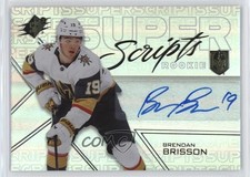 2024-25 SPx Superscripts Rookies Brendan Brisson #SSR-BB Auto 0bn4