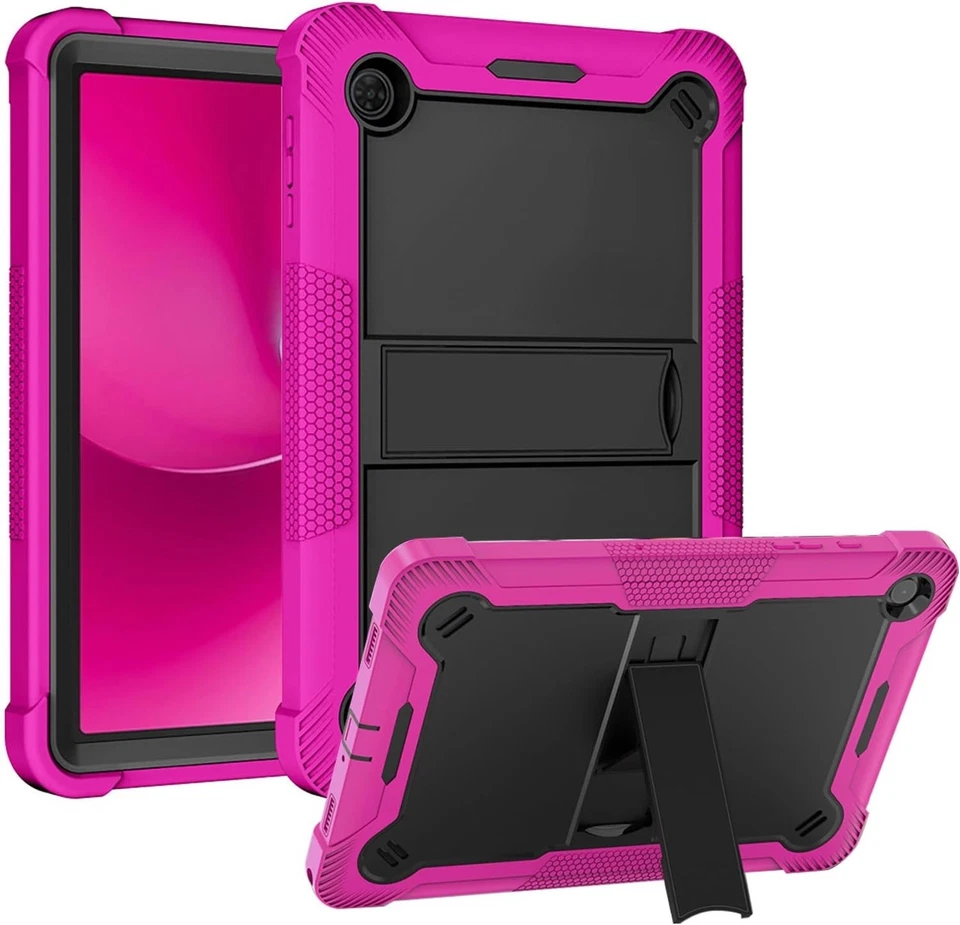 For T-Mobile REVVL Tab 2 5G 10.1" Heavy Duty Case Stand Cover Screen Protector - Image 3 of 4
