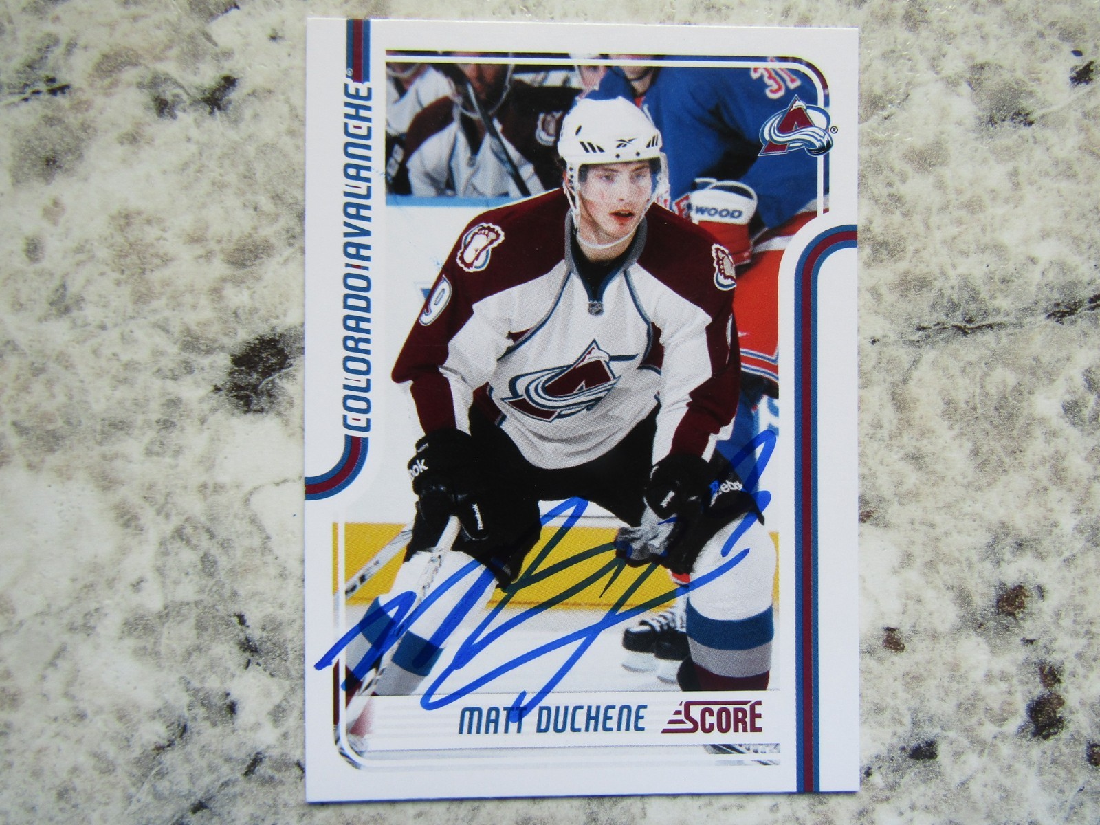 Colorado Avalanche Matt Duchene Signed Autographed 2011-12 Score Mint