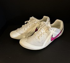 Nike Zoom Rival Sail Fierce Pink Track Spikes Men's Size 14 DC8749-101 no spikes