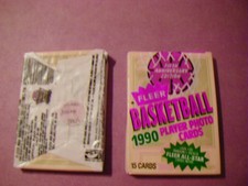 1990 Fleer Basketball Pack  WITH M. JORDAN ON BACK A