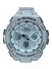 CASIO GST W110D 7AJF G SHOCK G STEEL Solar Watch Digital Analog Stainless