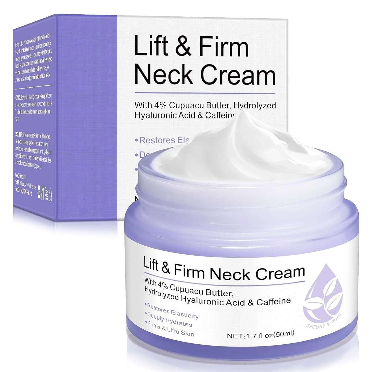 Go New Pure Beauty Tighten & Lift Neck Firming Cream - Anti-Aging Neck Creams fo