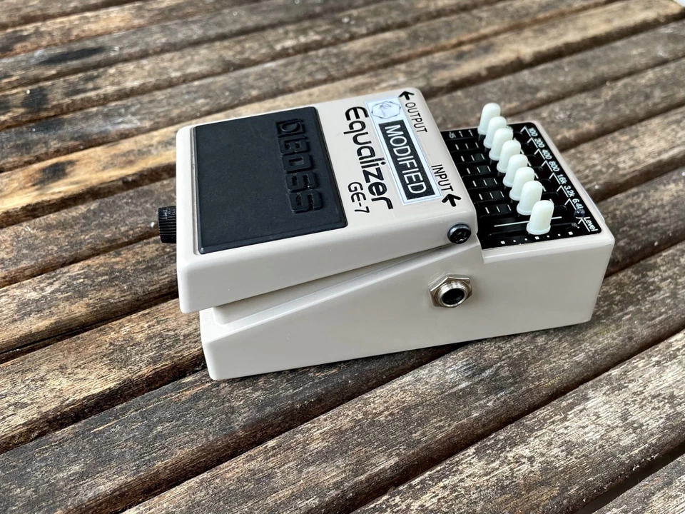 Boss GE-7 Equalizer Modded Modified AnalogMan Mod (Keeley, JHS) - Image 2 of 4