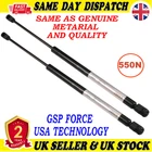 2X TAILGATE BOOT GAS STRUTS 550 Newton FOR VW GOLF VI 5K6827550D