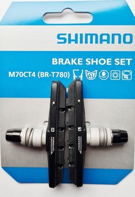 Shimano XT M70CT4 Bremsschuhe schwarz   kompatibel mit BR T610 / BR T670