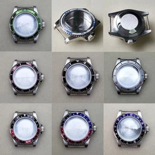 39.5MM Watch Case Sapphire Fit For NH35 NH36 Watch Movement Repair Spare Parts