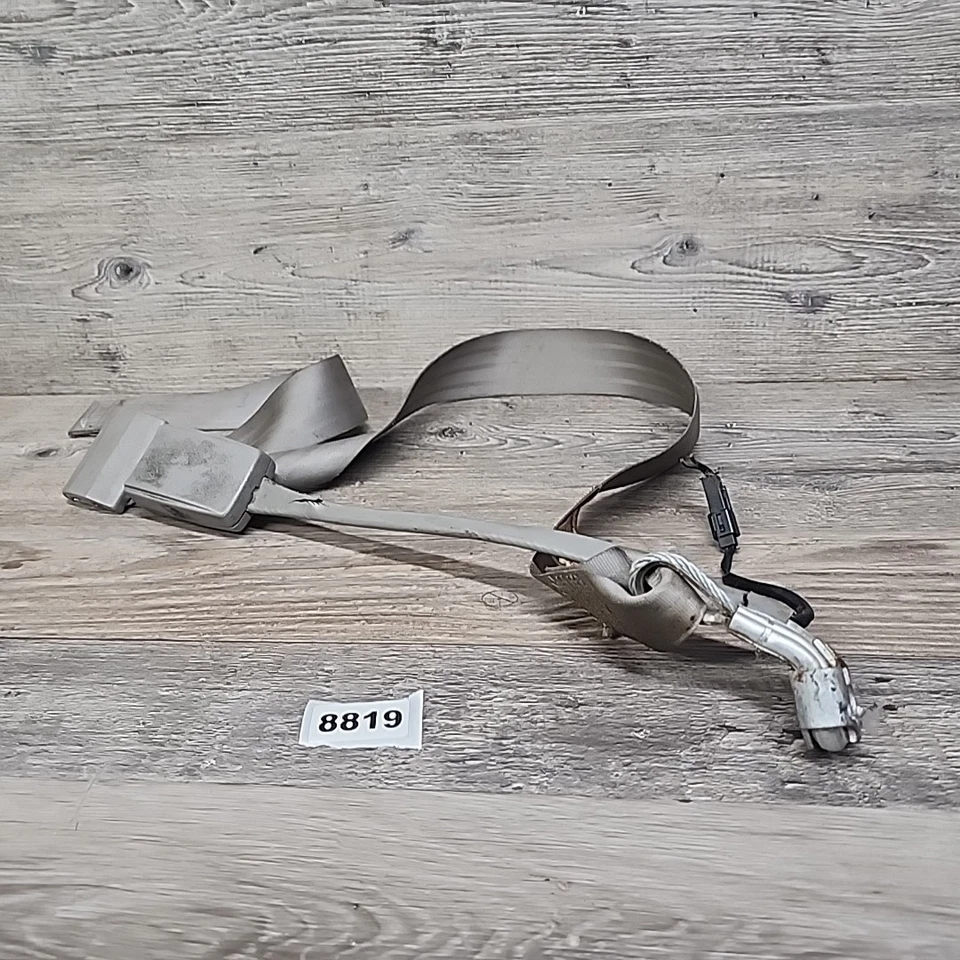 88-98 1988 SILVERADO C1500 OBS СКАМЕЙКА ПРАВЫЙ ПАССАЖИРСКИЙ ПЕРЕДНИЙ РЕМЕНЬ БЕЗОПАСНОСТИ ПРЯЖКА серый - Изображение 3 из 4