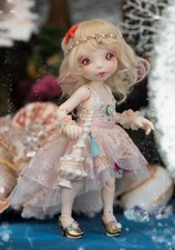 1/7 BJD Doll SD Handmade Resin DIY Girl Gift Human Mari -Free Face Make Up+Eyes