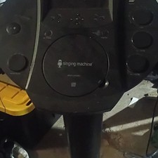 The Singing Machine ISM1030BT Karaoke System Bluetooth Black