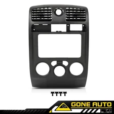 Fit For 04-12 Chevy Colorado GMC Canyon Center Dash Radio Vent Bezel Black/Gray