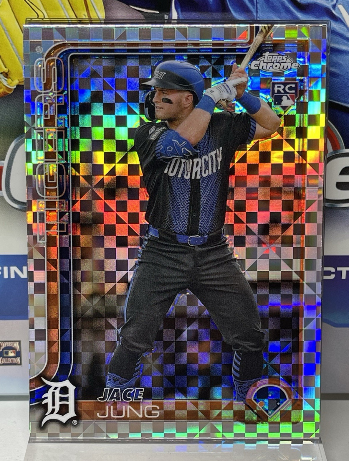 2025 TOPPS CHROME - Jace Jung RC #225 - X-fractor - Tigers