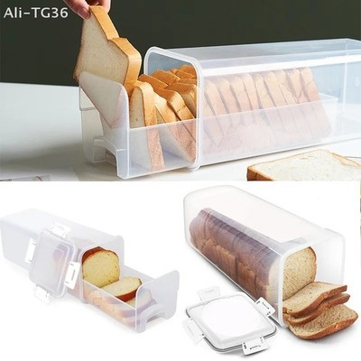 Bread Storage Container with Tray Plastic Bread Box with Airtight Lid Bread Bin