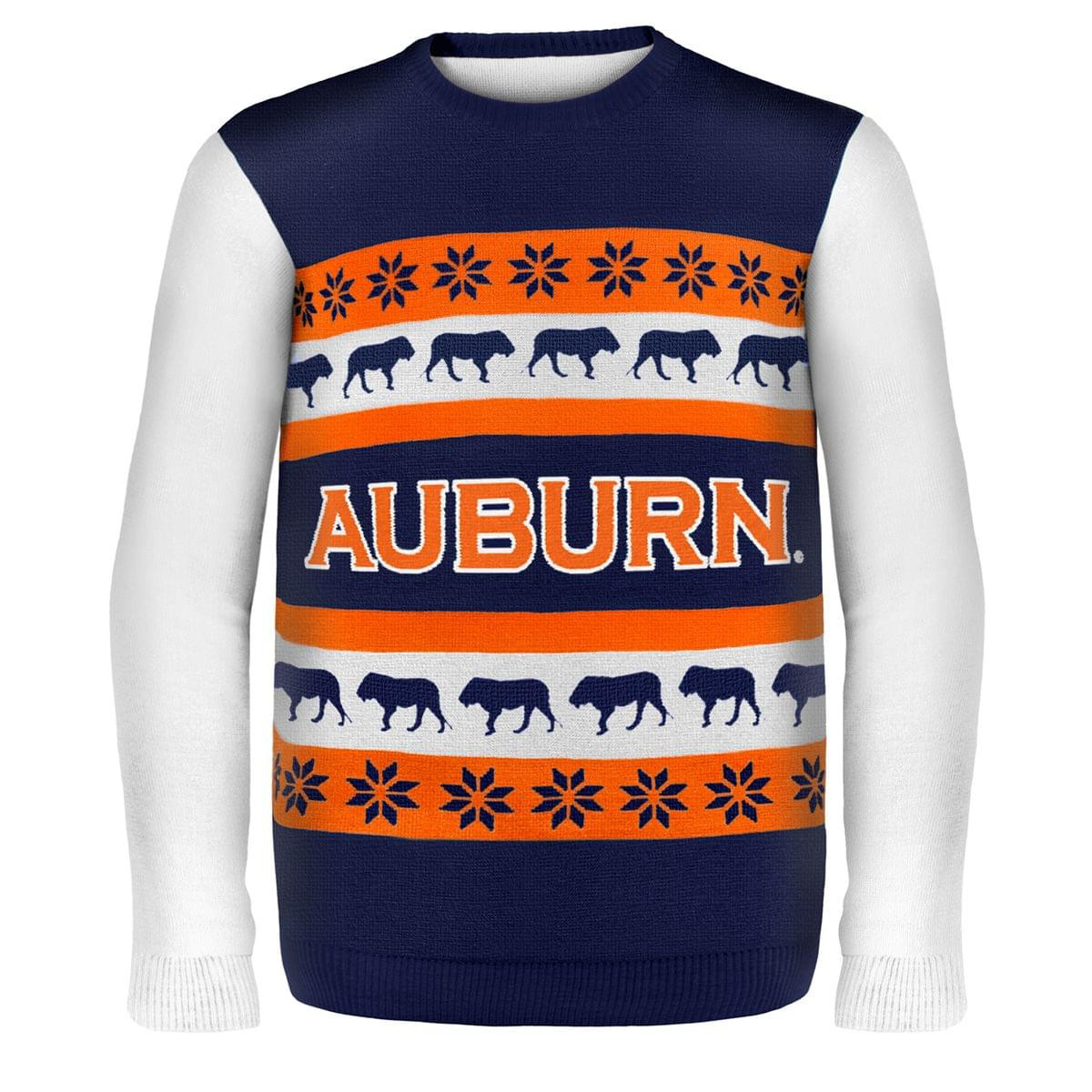 Auburn Tigers NCAA Ugly Christmas Sweater Large Size