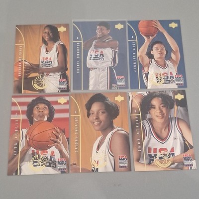 1994 Upper Deck Team USA Women's Basketball Complete Set of 6 - All WNBA Rookies