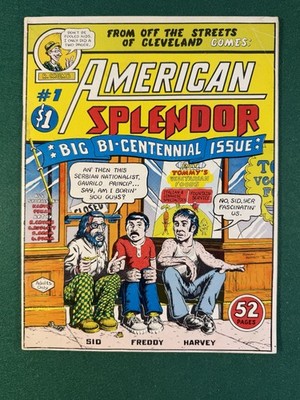 American Splendor 1976 Big Bicentennial Issue Vol. 1 No. 1 by Harvey Pekar