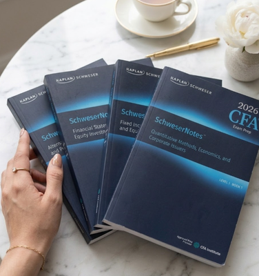 2026 CFA Level 1 Kaplan Schwesernotes Exam Preparation Material, 4