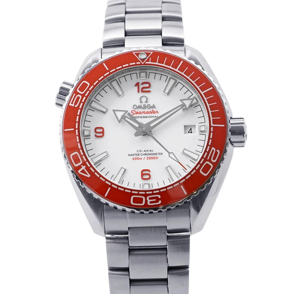 Omega — OMEGA Seamaster Planet Ocean600 Co-Axial 43.5mm Stainless Steel White Dial 2...