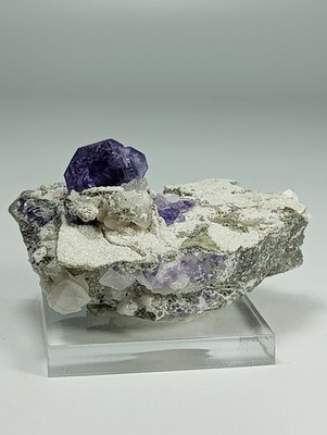 Fluorite and Calcite Crystals Fujian Province China