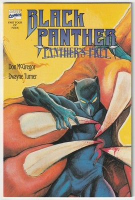   BLACK PANTHER: PANTHER´S PREY #4, Marvel 1991 US-COMIC TRADE-PAPERBACK TOP Z1