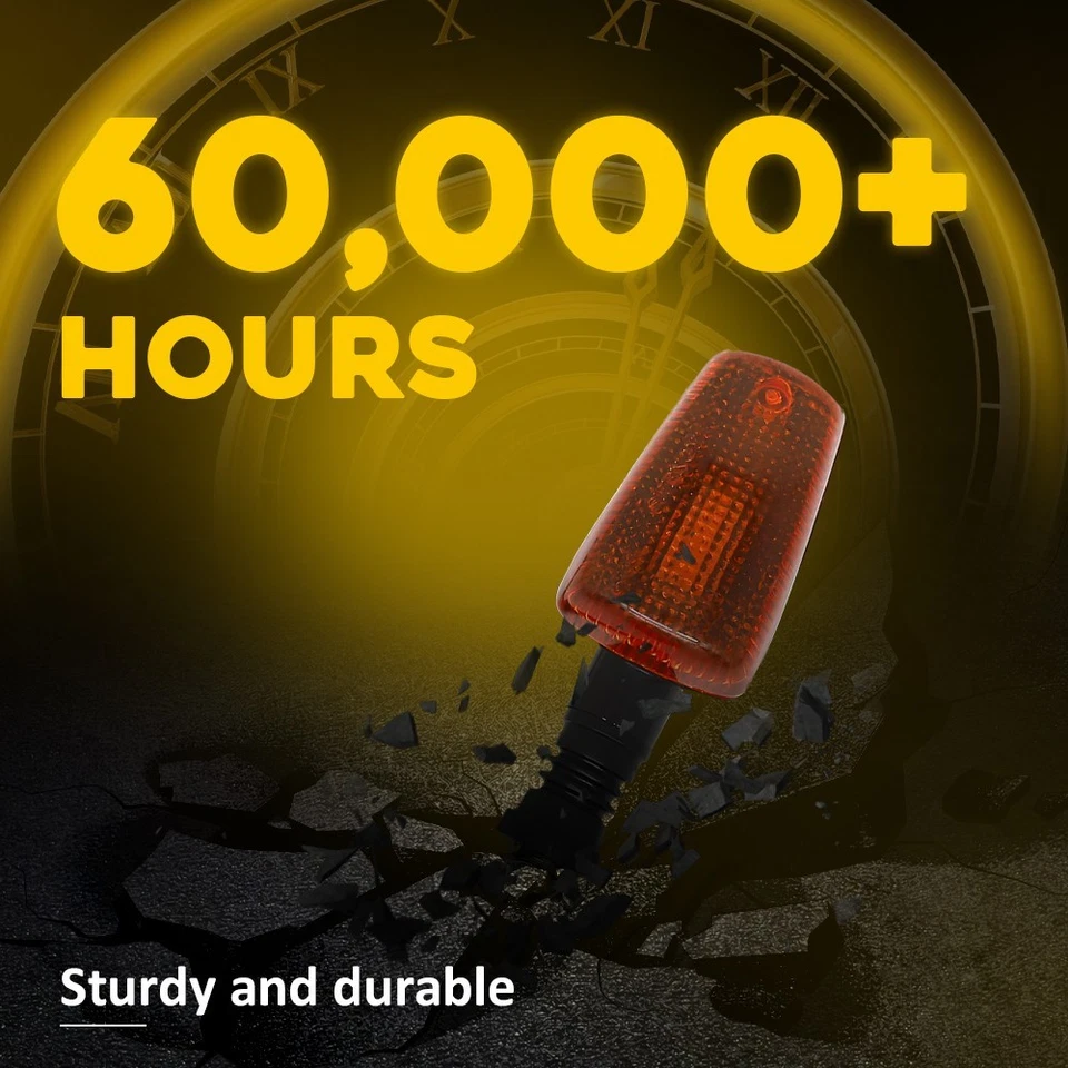 4x Luz de señal de giro para Yamaha FZR400 FZR600 TW200 XT225 XT250 Radian 600 XT600 Foto 4 de 4