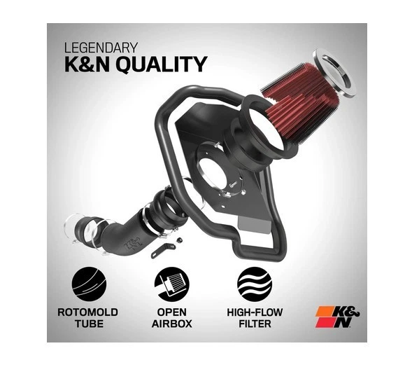 Sistema de admisión de aire de rendimiento K&N Filters 57-9020 para Toyota Sequoia 02-04 Foto 2 de 4