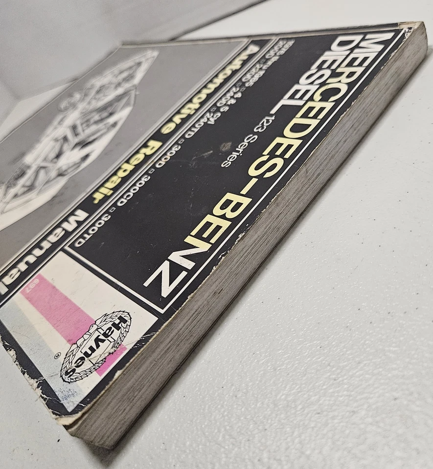 Manual de reparación Haynes Mercedes Benz diésel 123 1976 hasta 1985 usado buen estado Foto 3 de 4