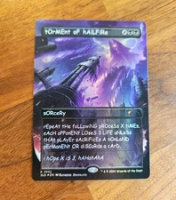 Torment of Hailfire - SECRET LAIR FOIL - NM - MTG