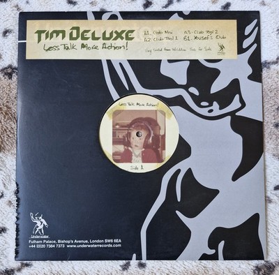 Tim Deluxe - Less Talk More Action Very Limited 12 Promo Vinyl