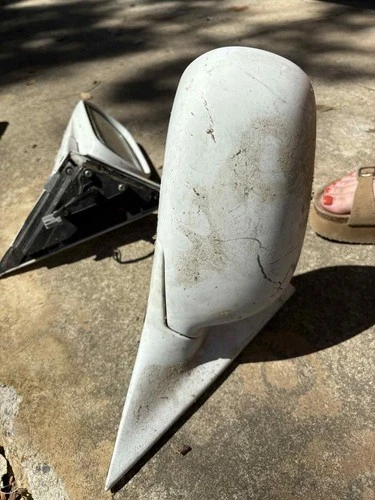 1997 - 2001 Honda Prelude OEM Left Driver Side Power Mirror White - FAST SHIP