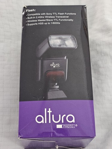 📸✨ Altura Photo Professional Series Flash & Trigger Set (AP-305S + RT-305)Sony - Photo 3/17
