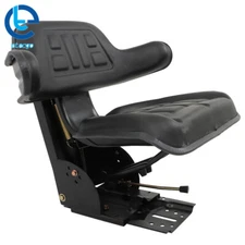 Black Tractor Suspension Seat For Massey Ferguson Series 150 165 175 180 185 235