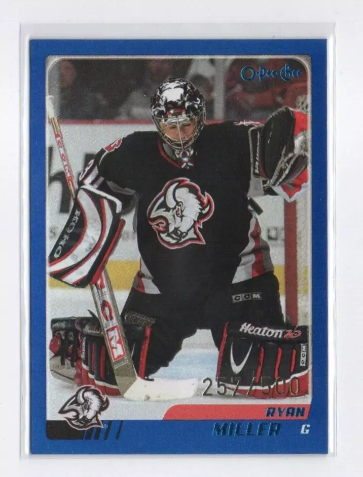 Ryan Miller trading card