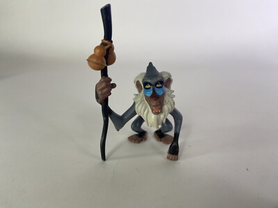 Disney Lion Guard Rafiki Mandrill Monkey Action Figure Toy Figurine King Junior