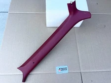 87-91 Ford F150 F250 Bronco Interior A Pillar Molding Trim Red OE Passenger RH