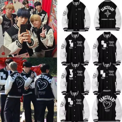 TXT Baseball Jersey Jacket MOA Merch Jacket Kpop Concert Outfit Kpop Fan G23