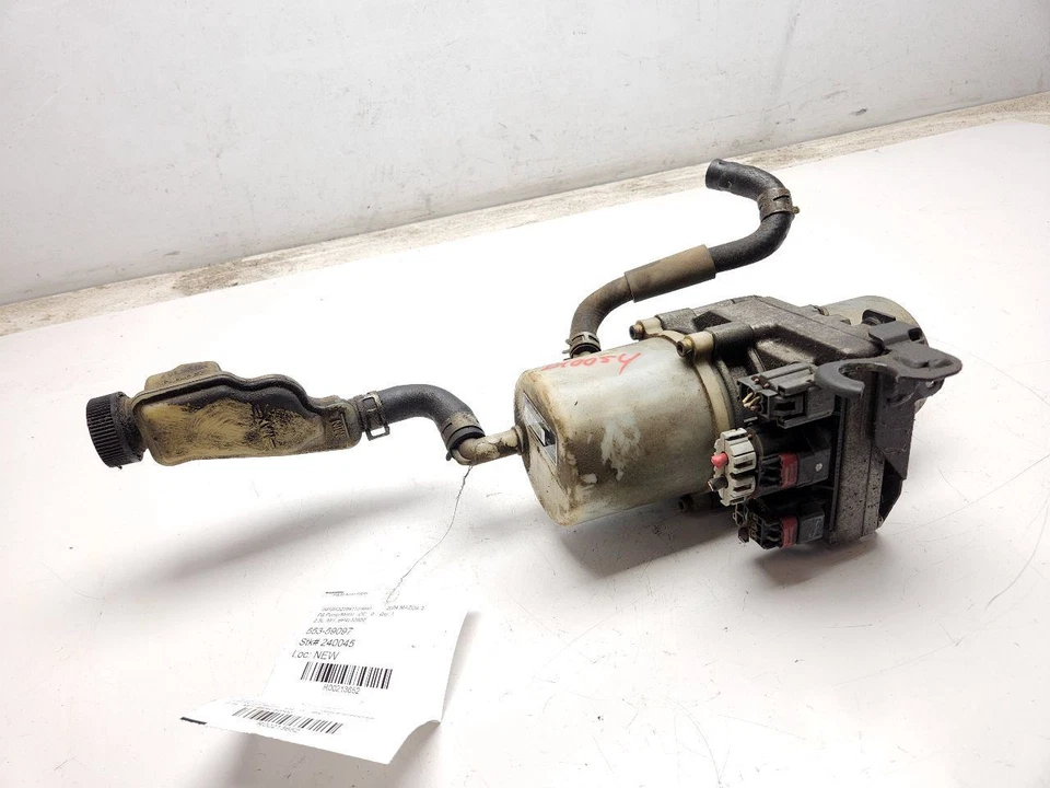 Bomba de dirección asistida Mazda 3 2004 2005 montada en marco eléctrico OEM BP4L32600 Foto 4 de 4