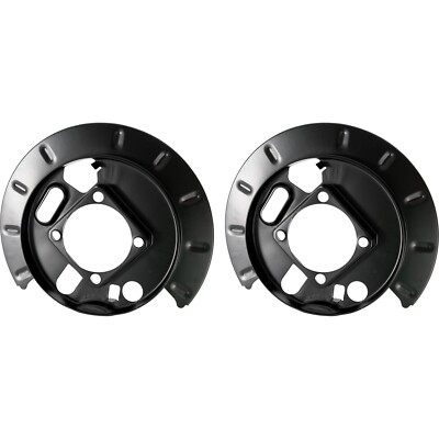 Pair Set of 2 Brake Dust Shields Rear for Chevy Express Van SaVana Yukon 1500 XL
