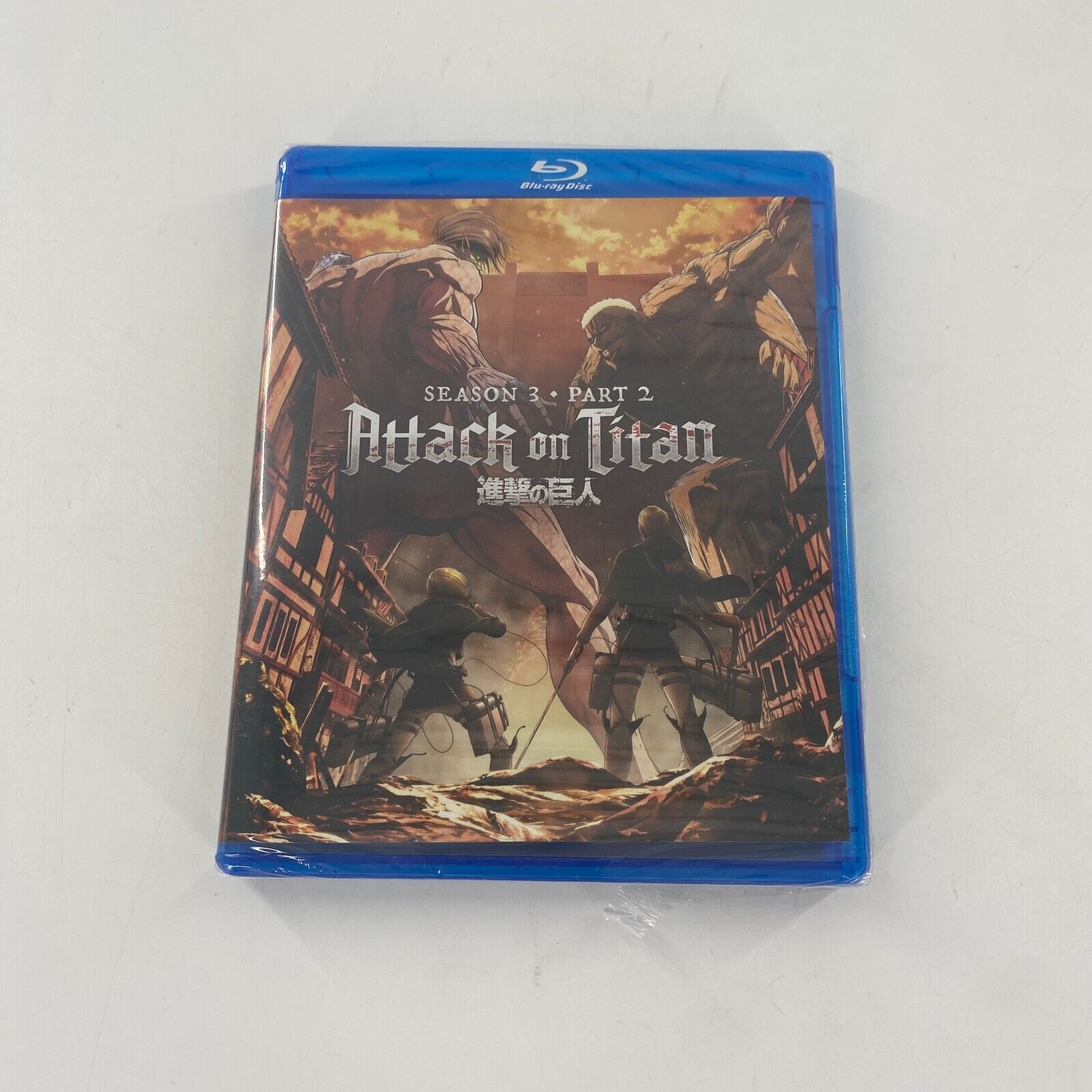 Attack on Titan Season 3 Part 2 Limited Edition Blu-ray & DVD Brand New  Sealed