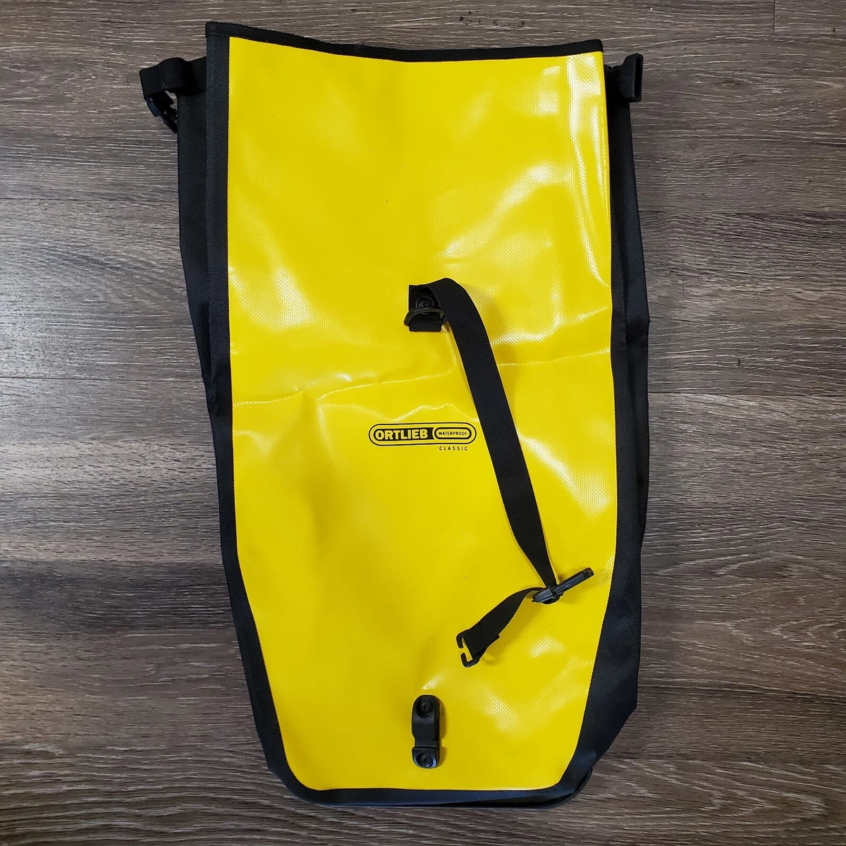 ORTLIEB Back Roller Classic Made in Germany Yellow Black 36 Top