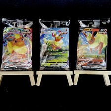 Pokemon TCG S-Chinese Card Sword & Shield CSHC-003 Flareon Vmax Promo 3 Card