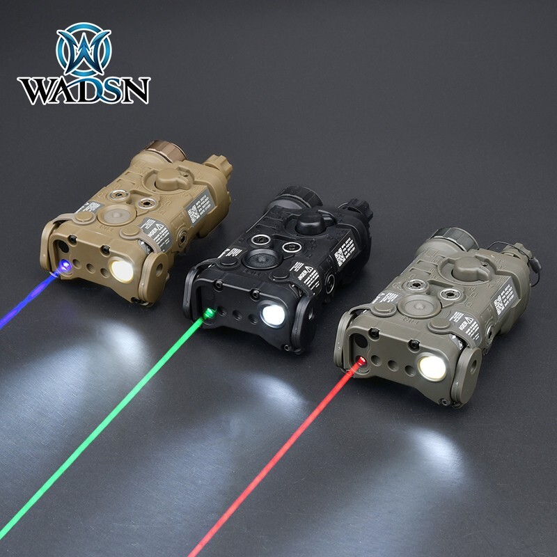 WADSN Tactical NGAL Green Blue Red Laser LED Light Strobe