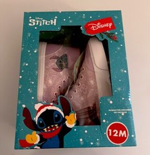 NWT NIB Disney Stitch Kids' High-Top Sneakers - Lavender Size 12M