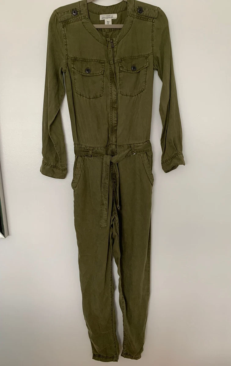 H M Khaki Jumpsuit Eur 34 New Without Tags eBay