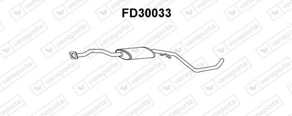 SILENCIEUX INTERMéDIAIRE FORD ESCORT V 1.6,1.4,ESCORT VI TURNIER 1.4 - Photo 2/2